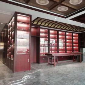 西安中高档茶楼会所定制家具客户案例